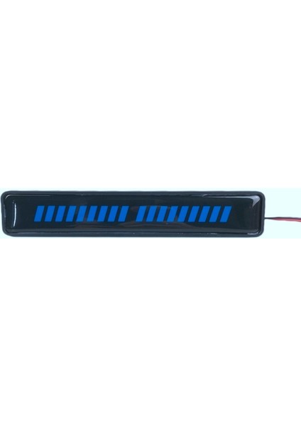 12V LED Işıklı Izgara Işık Araba Ön Yüz Dekorasyon Mavi 2 Adet (Yurt Dışından)