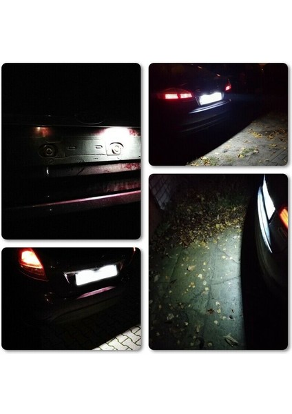 Ford Focus Mk Iı Fıesta Mk 2008-2019 Için 2x LED Plaka Işığı (Yurt Dışından) indirimleri