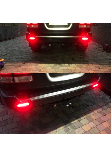 Toyota Land Cruiser 100 Için LED Arka Tampon Reflektör Fren Lambası (Yurt Dışından) indirimleri