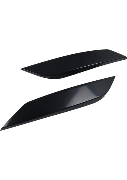 350Z 2 Kapı 03-08 Siyah Için 2 Adet Far Kaşları Kapak Etiketi (Yurt Dışından)