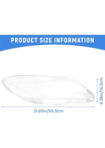 Çift Araba Sol ve Sağ Ön Far Kapağı, Mazda 3 2006-2012 Için (Yurt Dışından) fırsatları