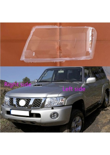 Nissan Patrol Için Ön Sol Far Şeffaf Lens Kapağı Abajur (Yurt Dışından) modelleri