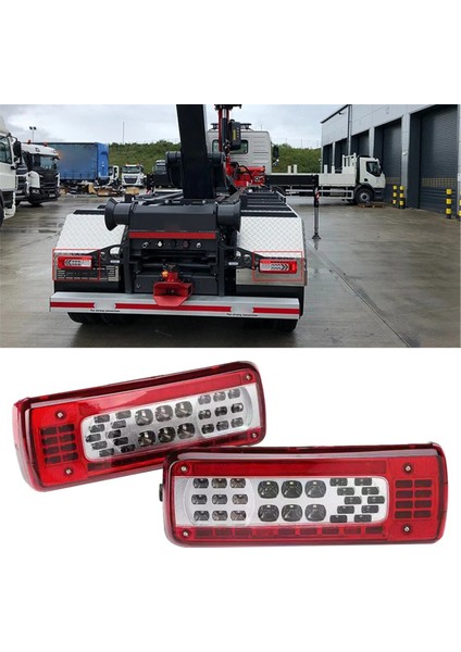 Volvo Trucks Serisi FM450 FM460 FMX500 Için Sağ Arka Fren Sinyali Işık 24V LED Kuyruk Lambası 82483073 (Yurt Dışından) fiyatları