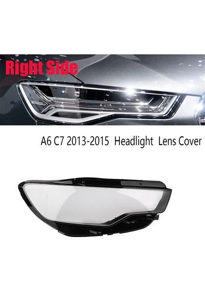 Audi Için Araba Sağ Ön Far Şeffaf Lens Kapağı Far Maskesi (Yurt Dışından) modelleri