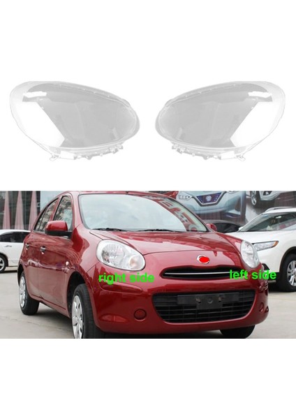 Nissan Mart 2010-2015 Için Araba Sağ Far Kabuğu (Yurt Dışından) fiyatları
