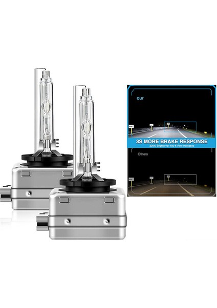 Bmw X5 2007-2017 Için 6000K Ön Hıd Far Ampulü (Yurt Dışından) indirimleri