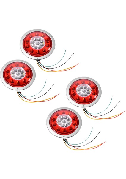 4 Paket 19 LED Arka Stop Lambası Kuyruk Sinyal Lambası Römork Kamyon Van (Yurt Dışından) fiyatları