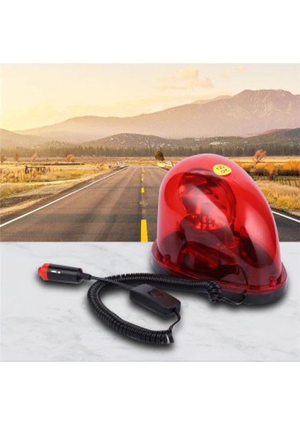 Araba 12V LED Salyangoz Tipi Dönen Uyarı Işığı Girişi Evrensel Mavi (Yurt Dışından) fiyatları