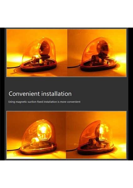 Araba 12V LED Salyangoz Tipi Dönen Uyarı Işığı Girişi Evrensel Mavi (Yurt Dışından) modelleri