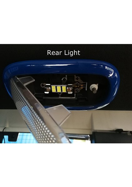 Iç Parlak Beyaz Üst LED Okuma Haritası Işıkları Kiti (Yurt Dışından) indirimleri