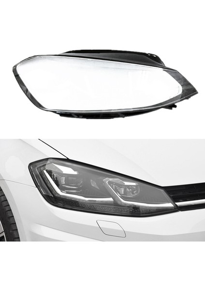 Golf 7.5 2018 2019 Sağ Için Araba Ön Far Lens Kabuk Kapağı (Yurt Dışından) fiyatları