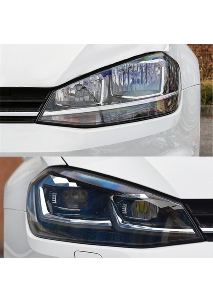 Golf 7.5 2018 2019 Sağ Için Araba Ön Far Lens Kabuk Kapağı (Yurt Dışından) fırsatları
