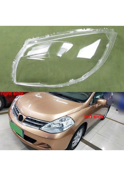 Nissan Tııda 2008-2010 Için Araba Ön Far Lens Kapağı Sol (Yurt Dışından) fiyatları