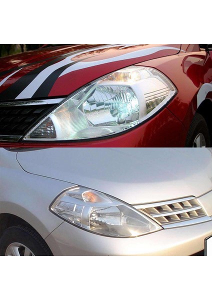 Nissan Tııda 2008-2010 Için Araba Ön Far Lens Kapağı Sol (Yurt Dışından) modelleri
