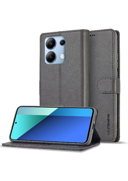 Xiaomi Poco M6 Pro 4g Için Tutucu Kart Yuvaları ile Cüzdan Buzağı Doku (Yurt Dışından)