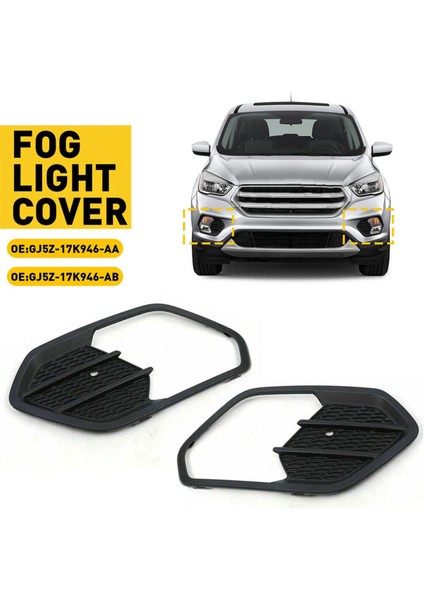 Kuga 17-19 Için 1 Çift Ön Tampon Sis Farı Izgarası Kapağı F01039178 (Yurt Dışından) indirimleri