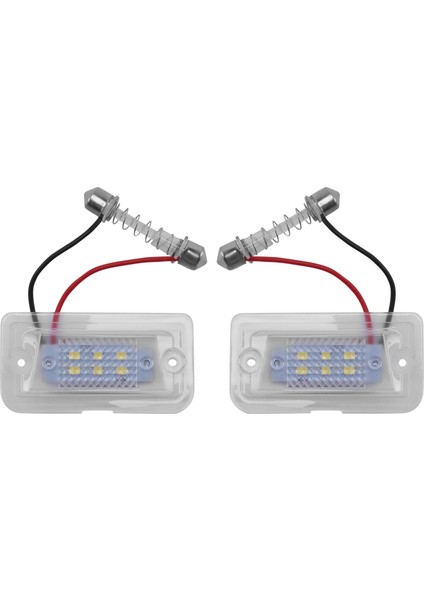 2x LED Plaka Lambası-Touareg 7l Passat B5.5 Tt Canbus Cayenne 955 (Yurt Dışından)