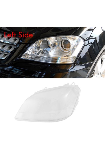 Mercedes-Benz Için W164 ML350 500 2005-2008 Sol Far Camı Kapağı (Yurt Dışından) modelleri