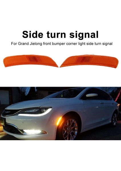 Chrysler Pacifica 2017-2020 Için Ön Sol ve Sağ Yan Ikaz Işığı (Yurt Dışından) fiyatları