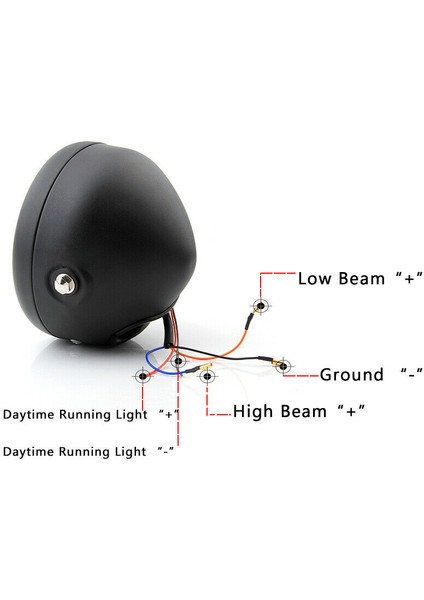 LED Motosiklet Far Hilo Kafa Lambası Lambası Ampul Drl (Yurt Dışından) modelleri