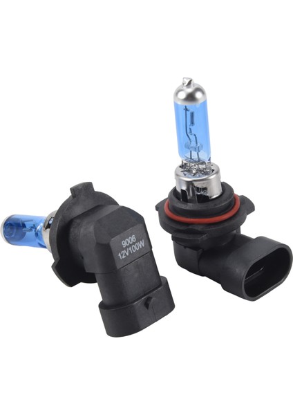 2 x 9006 Hb4 6000K Xenon Halojen Far Başkanı Işık Lambası Ampuller 100W (Yurt Dışından)