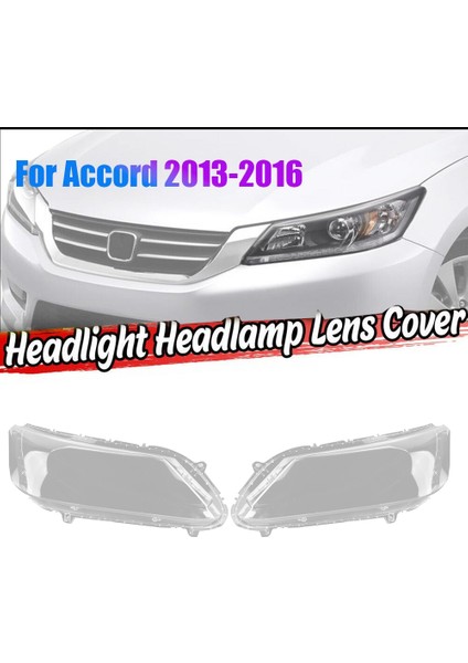 2013-2016 Için Sol -Honda Accord Araba Far Lens Kapağı (Yurt Dışından) fiyatları