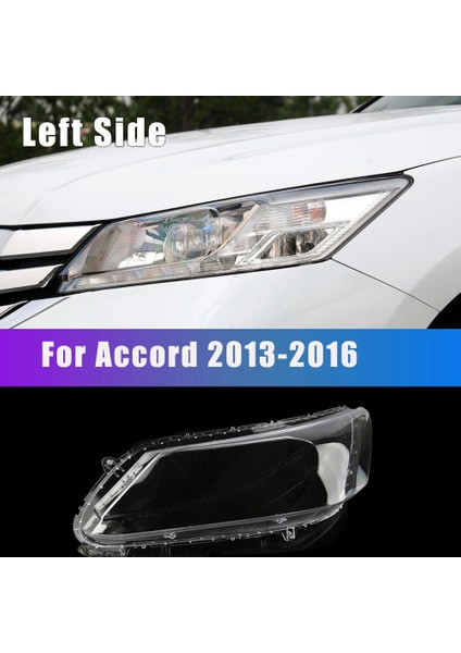 2013-2016 Için Sol -Honda Accord Araba Far Lens Kapağı (Yurt Dışından) modelleri