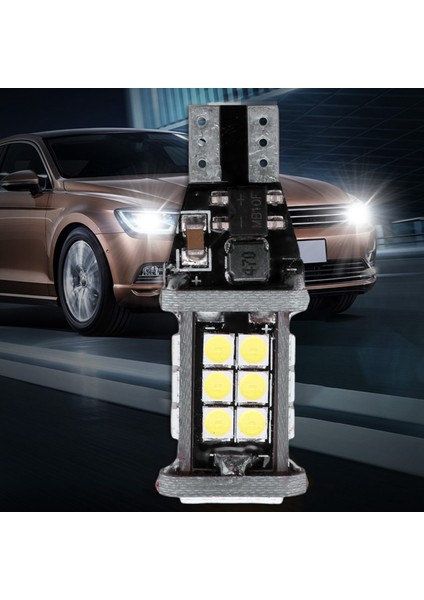 1 Adet 921 912 T10 T15 W16W LED Ters Işık 24SMD 3030 LED Ampul Beyaz (Yurt Dışından) fırsatları