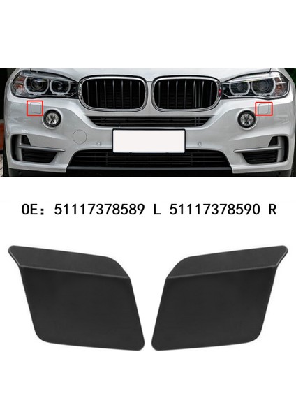 -Bmw X5 F15 F85 X5 25D Için Ön Tampon Far Yıkama Memesi Kapağı (Yurt Dışından) fiyatları