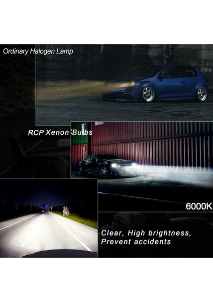 -Bmw -Audi Için 2pcs D1C D1S D1R 8000K Buz Mavisi Hıd 35W Ampuller (Yurt Dışından) modelleri