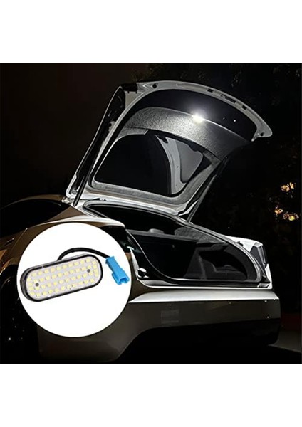 Tesla Için 48 LED Bagaj Işığı LED Pc Abs Tak ve Çalıştır Değiştirme (Yurt Dışından) indirimleri