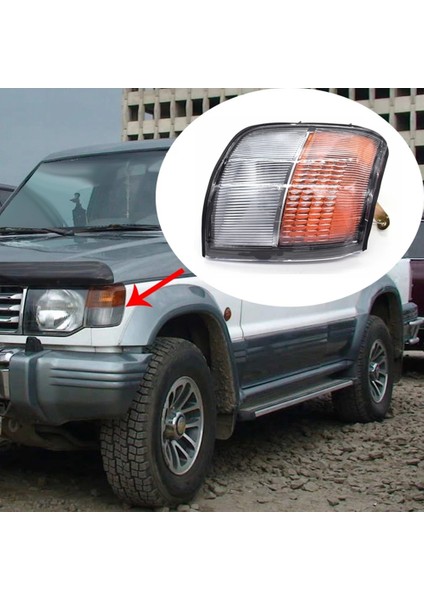Mitsubishi Pajero Montero 1993-1996 Araba Ön Köşe Işık Için (Yurt Dışından) modelleri