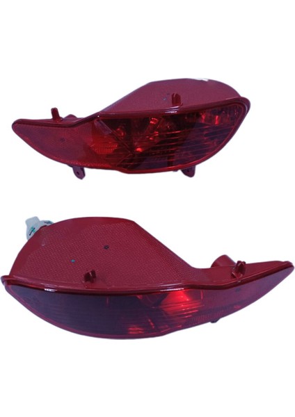 9811982980 Araba Sol Arka Tampon Sisli Sis Park Yeri Uyarı Reflektör Arka Lambalar Peugeot Için Ampul ile Arka Lambalar 5008 Mk2 2016+ (Yurt Dışından)