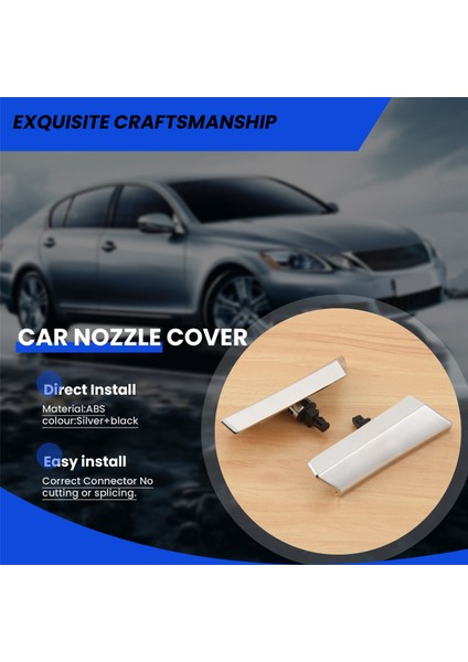 Lexus GS300 GS350 Için Araba Styling Far Yıkama Memesi Kapağı (Yurt Dışından)