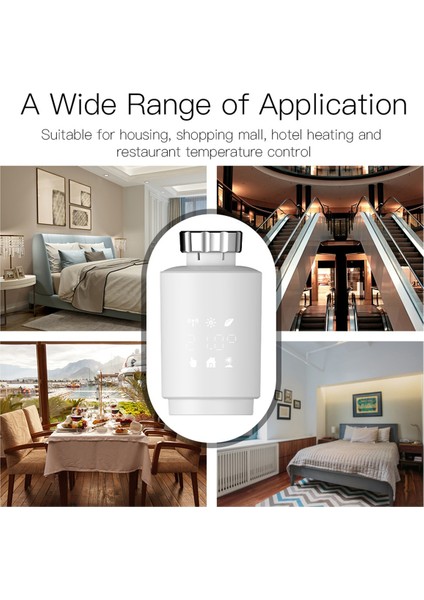 Zigbee Graffiti Isıtma Sıcaklık Valfi Uygulaması Sesli Uzaktan Kumanda Sıcaklık Kontrol Enerji Tasarrufu Akıllı Anahtar (Yurt Dışından) fiyatları