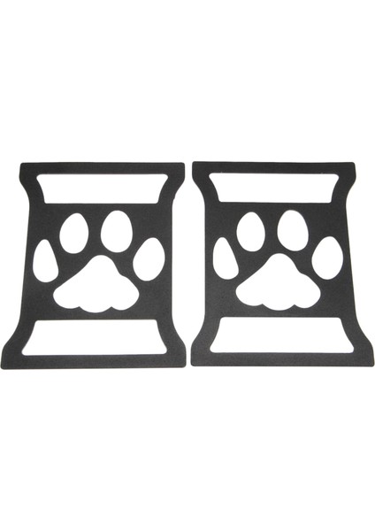 Jeep Wrangler Jl 2018 2019 Araba Için Dekorasyon Kapak, 2 Adet (Pençe Baskı) (Yurt Dışından)