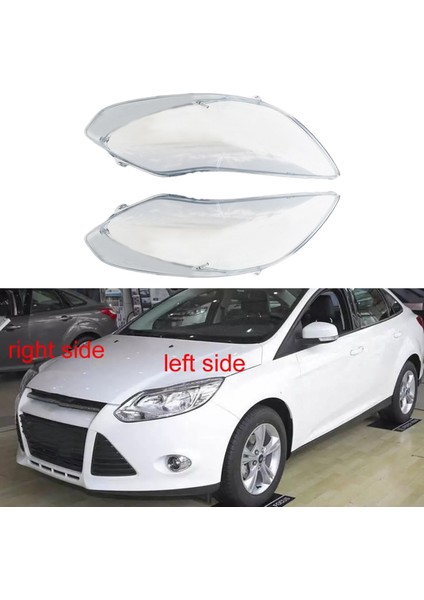 Ford Focus 2012-2015 Için 2pcs Araba Far Kapağı Cam Kabuk Maskesi (Yurt Dışından) modelleri