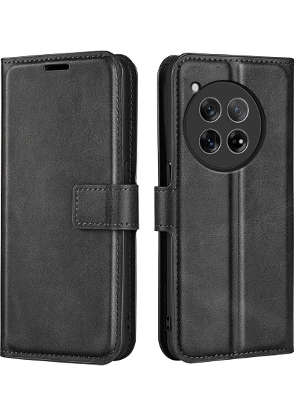 Oneplus 12 5g Pu Deri Manyetik Toka Flip Telefon Kılıfı (Yurt Dışından)