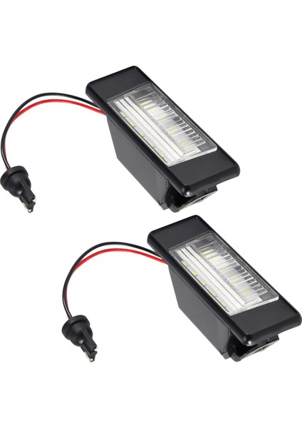 Nissan Qashqai Için 2 Adet Araba 18LEDS Plaka Işıkları Plastik (Yurt Dışından) modelleri