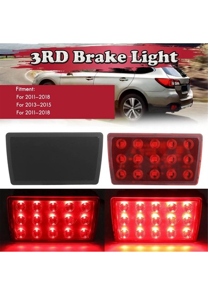 Araba LED Arka Tampon Fren Fren Farlar Arka Sis Farları Subaru Xv Crosstrek Için Arka Reflektör Işıkları (Yurt Dışından)