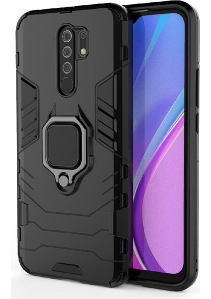 Xiaomi Redmi 9 Darbeye Kapak Askeri Damla Koruma Halkası (Yurt Dışından)