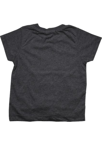 Cepli The Baskılı Erkek Bebek Tshirt Gri