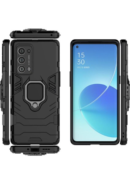 Oppo Oppo 6 Pro Artı Kickstand Askeri Damla Koruma Kapağı Için Kılıf (Yurt Dışından) modelleri