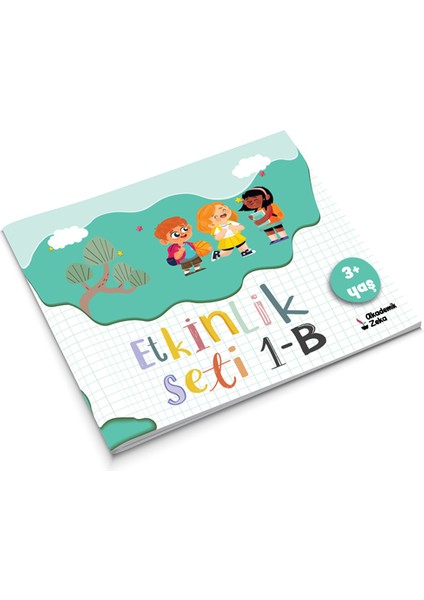 3 Yaş Etkinlik Kitabı 1-B