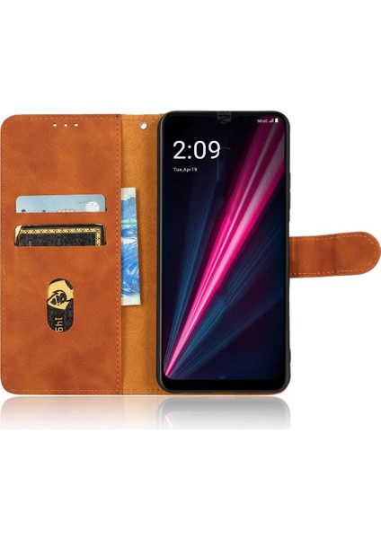 T-Mobile Revvl 6 5g Koruyucu Kapak Deri Folio Flip Case Için Kılıf (Yurt Dışından) modelleri