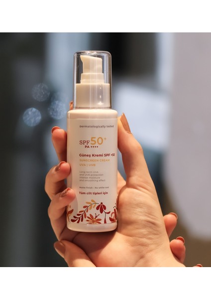 Leke Karşıtı Güneş Kremi SPF50+ Uva Uvb 100 ml