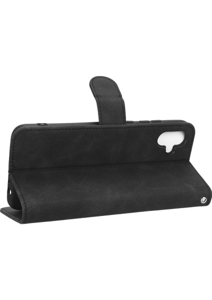 Samsung Galaxy A04E Kart Ekleme Deri Folio Flip Case ile (Yurt Dışından)