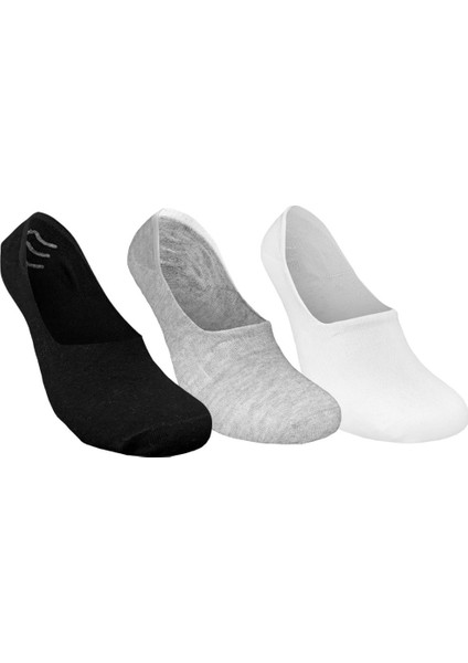 Invisible 3 Pack Çorap