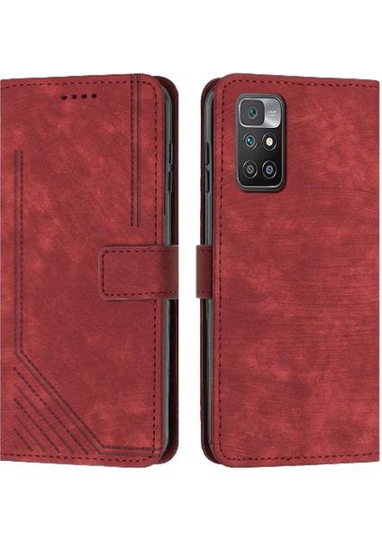 Uyumlu Redmi 10 Başbakan Cüzdan Kılıf (Yurt Dışından)