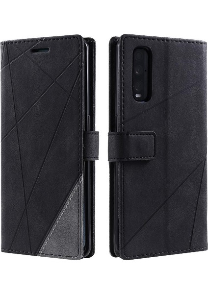 Oppo Bulmak Için Kılıf X2 Manyetik Cüzdan Flip Folio Darbeye Kart Tutucu Pu (Yurt Dışından)